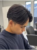 フェザーパーマ/シャドウパーマ/ニュアンスパーマ/men's/眉毛