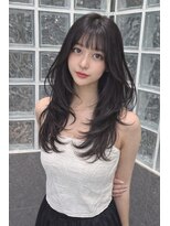 ロンド ジュルード 名古屋(Lond jeloud) 顔周りレイヤー×ナチュラルブラウン
