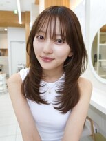 アフロートリノ(AFLOAT Leino)&nbsp;☆レイヤーカット韓国ヘア小顔前髪顔まわりカット髪質改善銀座☆