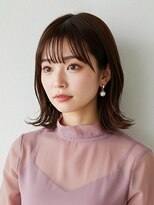 エレナ 那覇 新都心(Helena)&nbsp;ショーミディアムレイヤー/顔周りレイヤー/韓国ヘア