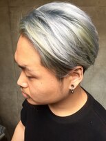 ビビト(bibito) bibito プラチナシルバー ツーブロック