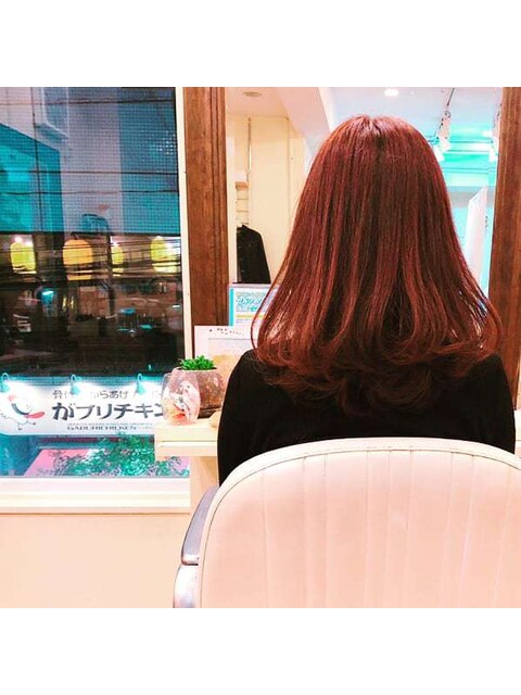 【Aile Hair】ご褒美カラー★モロッカンオイル配合★大人可愛い