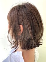 ミラバイグリーン(Mira by green)&nbsp;【担当SEKI】外ハネボブ×ブラウンベージュ