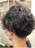 簡単スタイリング メンズパーマ