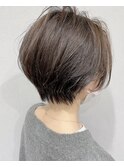[CAMON. ]#ナチュラルベージュ#浮かない襟足#ショートボブ