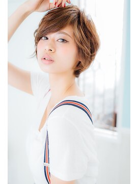 ノアエクレ 銀座(noah ecle) 【noahecle銀座】グレージュ似合わせカットエアリーショート