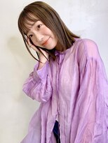 シエルバイアフロート(ciel by afloat) 〇ぷつっとカット 切りっぱなし 透明感カラー ボブ