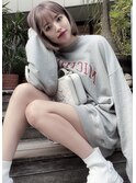 透明感グレージュ★上條