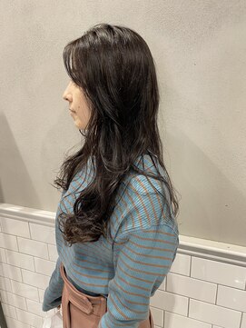 フェンヘアーアイス 中目黒(Fen.hair ici) ロングヘア　ダークトーンカラー　大人かわいい