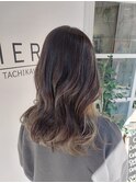 ライトグレージュインナーカラー☆