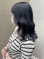 フェリア 梅田(FERIA)&nbsp;【梅田 茶屋町】ブルーブラック/ダークアッシュ