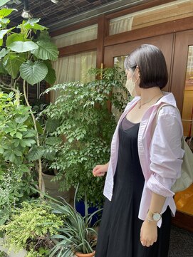 サン 白金台(SUN) 柔らかで艶っぽいボブ