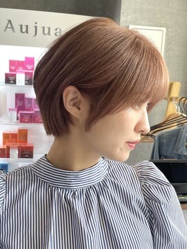 プルーヴ 秋葉原(prove) 30代40代大人女性/前髪なしショートボブ/ショートヘア/髪質改善