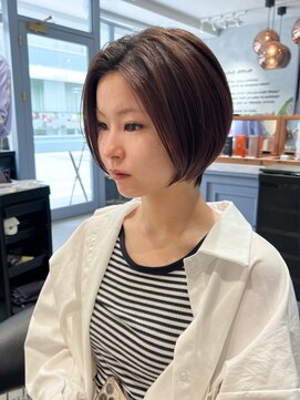 ロンドジェネルーズ 柏(Lond generous) 【堀 真悠子】大人美人くびれショート 【前髪カット】【柏】