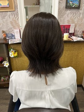 ヘアサロンアンドリラクゼーション マハナ(Hair salon&Relaxation mahana) ミディアムレイヤー