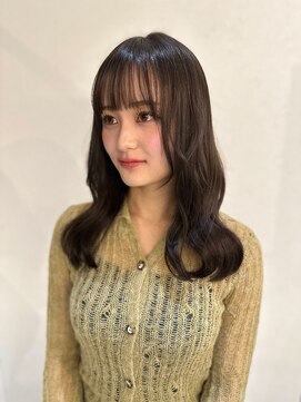 オーバルヘアー(OVAL hair) 艶髪/韓国レイヤーカット/ダークブラウン