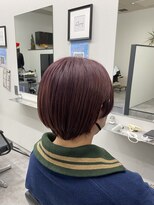 アルター(aL ter)&nbsp;ショート×カシスピンクカラー【アルター鎌取店　今吉】