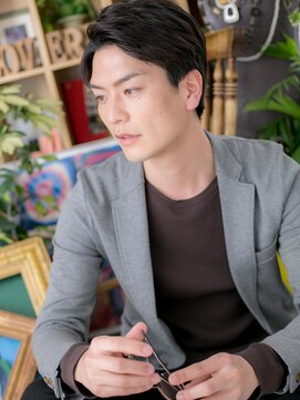 カバーヘア ブリス 大宮西口(COVER HAIR bliss) ビジネスでも◎イケメンサイドグラデーションm3大宮20代30代40代