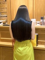 アロマ ヘアー ルーム 新宿3号店(AROMA hair room) 夏の艶やかストレートスタイル