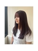 ロング×しっかりレイヤー