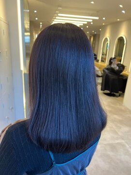 ジーナ 船橋(Zina) 髪質改善＊ロングレイヤーグレーベージュ＊美髪【Zina船橋】