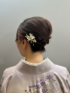 ラパニエ 博多(La panier) 夜会巻き