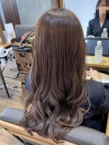 ヘアリゾート粋 新宿三丁目本店&nbsp;透明感カラー/チョコレートブラウン/レイヤーカット