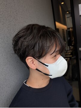 パウダーヘアー(powder hair) ハイライトマッシュ