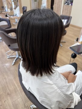 ステラ 南花畑店 切りっぱなしボブ