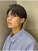 men's/メンズ/ニュアンスパーマ/黒染め/韓国/ブルーブラック