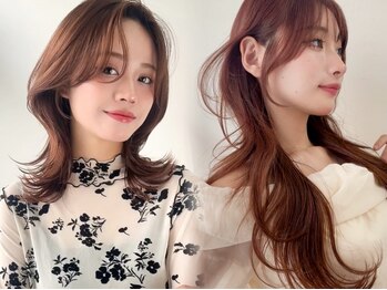 ミレバイジェニー (mirae by geny)の写真/憧れの韓国人風後れ毛が叶う!全国トップクラスに韓国ヘアが上手なスタイリストも在住!