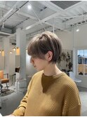 別府ショートボブ顔まわりレイヤーカット髪質改善カラー20代30代