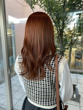 クロエ バイ ラヴィズム 小針店(CLOE by LUVISM) オレンジブラウンカラー×質感再整トリートメント