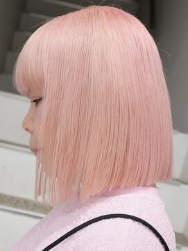 プネル(punel) ピンクコーラルマナトピンクカラーホワイトピンク