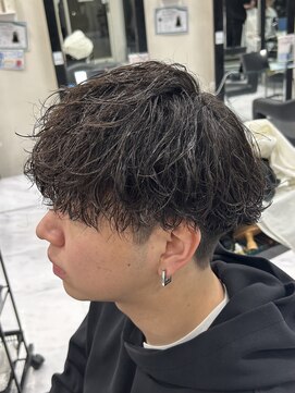 サニーサイドアップ 大宮(Sunny side up) 波巻きシャドーパーマ メンズ