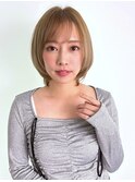 ショートボブレイヤー/ハイトーン/春カラーイメチェンp戸田公園