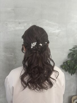 カレント 蕨(THE CURRENT) 結婚式　ヘアセット