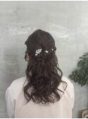 結婚式 ヘアセット
