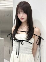 アイヴァン(AIVAN)&nbsp;フレンチバング/レイヤーカット/顔まわりカット lll