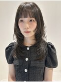 ハイレイヤー 透明感グレージュ