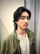 メンズサロン イロ(Men‘s salon IRO)&nbsp;メンズ　ミディアム　ウルフ