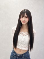 スカイ 本店(SKY)&nbsp;zuru_エクステ70枚でのストレートロング