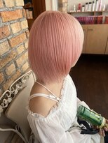 ココロヘアー マド(Cocolo hair MADO)&nbsp;淡いピンクかわいい