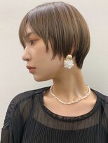 charme 神戸元町/三宮 髪質改善トリートメント&ヘッドスパ【シャルム】&nbsp;グレージュ/白髪染め/ショートボブ/ミディアムヘア/髪質改善