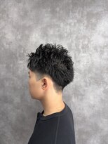 スピン 本八幡(SPIN) MEN’S HAIR/サーフカール/刈り上げセンターパート/本八幡