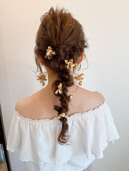 comehomeの写真/【崩れにくく華やか】プロの技で特別な日を彩る◇イベントや大切なお出かけのヘアセットもお任せ★