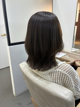 ヘアーアートシフォン 池袋西口店(Hair art chiffon) ハッシュカット/グレージュ/デザインカラー/白髪ぼかし/縮毛矯正