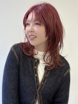 ハル 南平岸(HARU)&nbsp;ブリーチ必須チェリーレッド