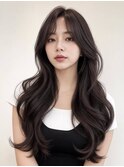 韓国ヘア/レイヤーカット/顔周りカット/髪質改善/ヨシンモリ
