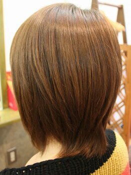 ヘアー マサ(hair MASA)の写真/【フレンチカットグラン+カット¥3150】髪を傷めずに髪質・くせ毛を改善♪まとまりやすく扱いやすい髪に…